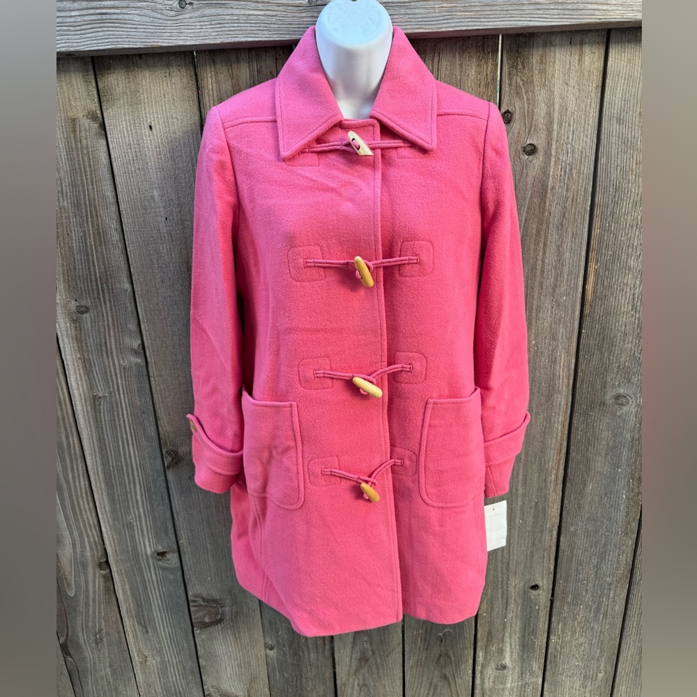 NWT Charter club petite jackets Warm Pink Coat Size XS